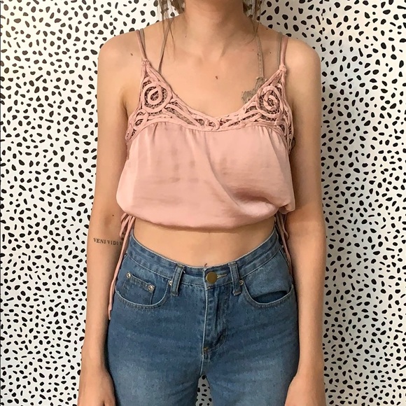 NWT Free People Blouson Brain Pink Top - Picture 3 of 6